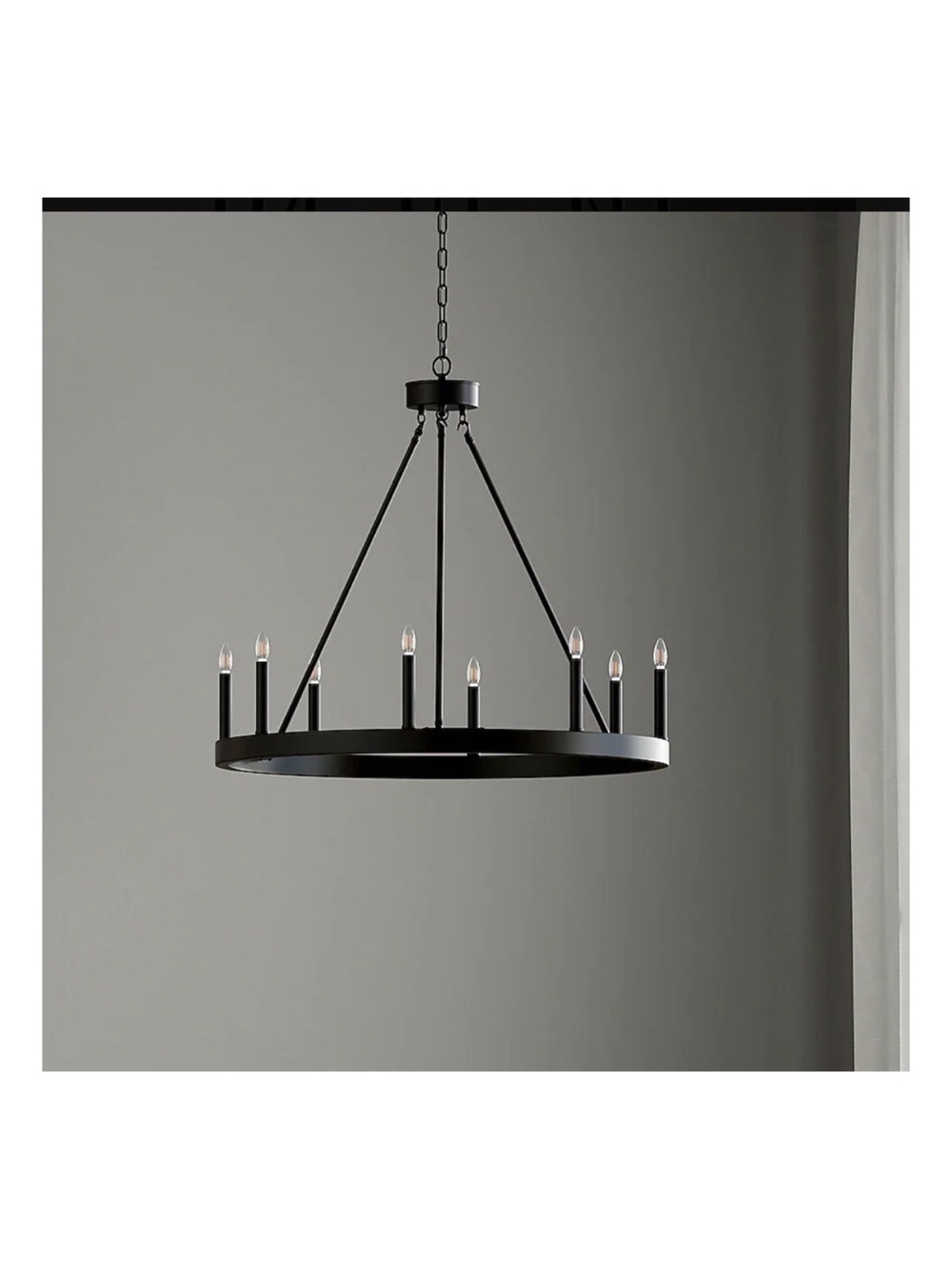 Allen + Roth Dalton Chandelier - Picture 6 of 6